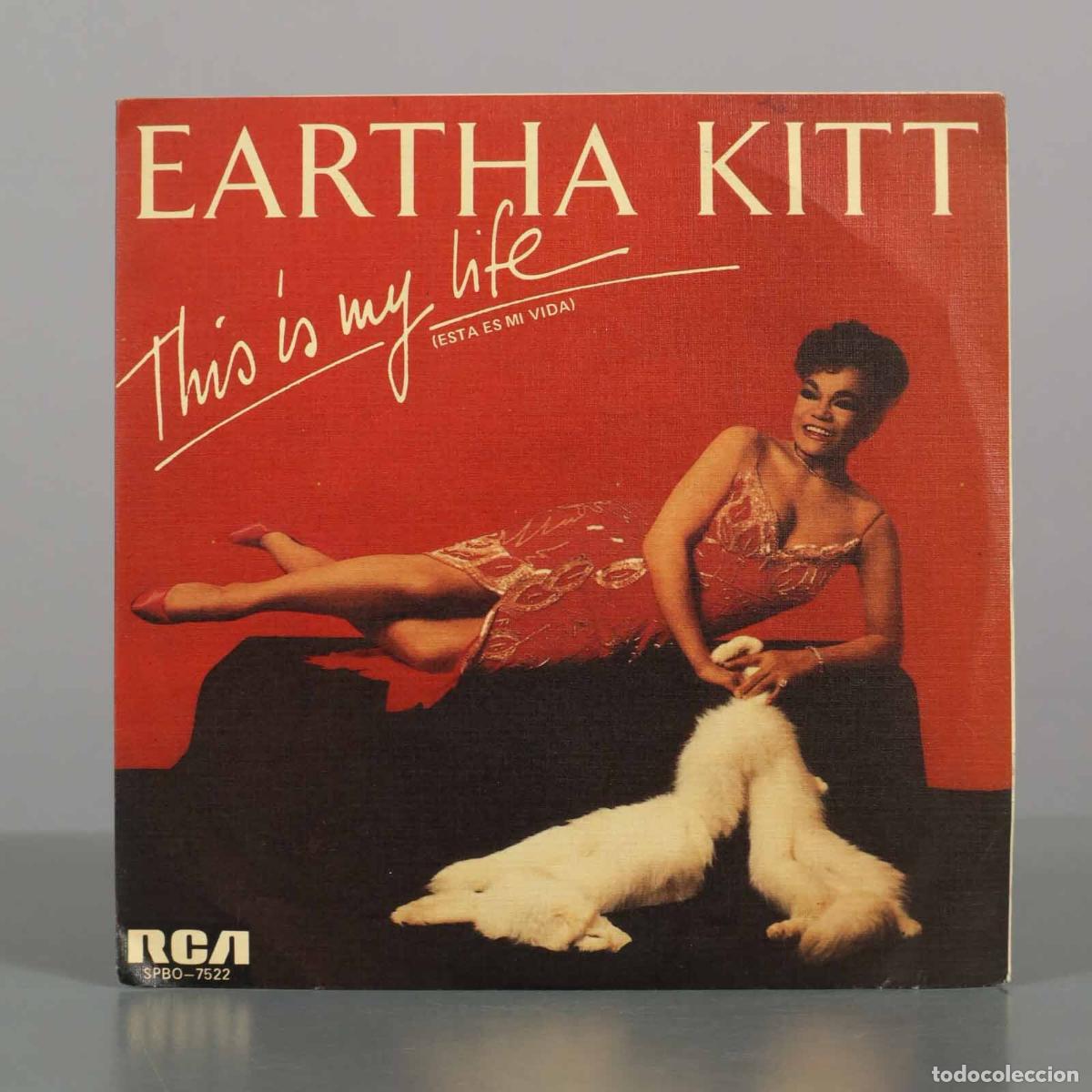 Vinyl records: SINGLE. This Is My Life - Eartha Kitt