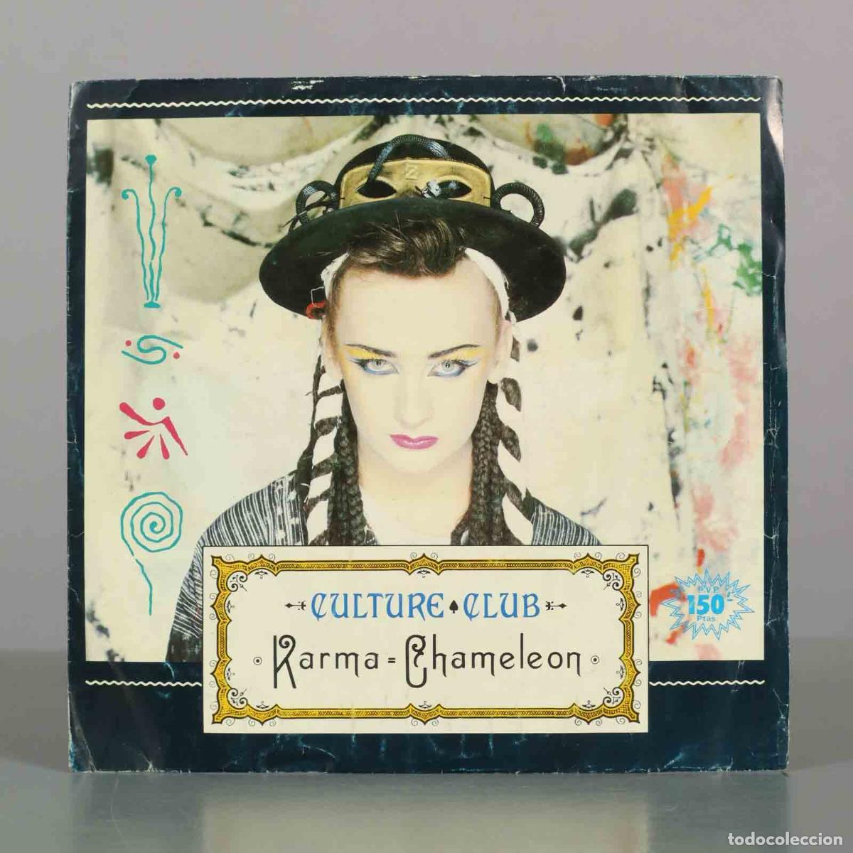 Dischi in vinile: SINGLE. Karma Chameleon - Culture Club