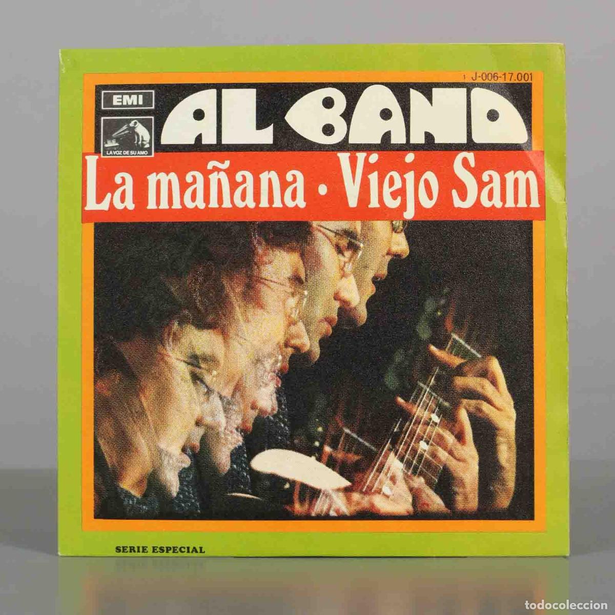 Discos de vinilo: SINGLE. La ma&ntilde;ana / Viejo Sam - Al Bano - Foto 1