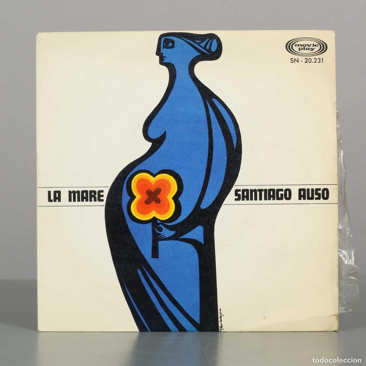 Discos de vinilo: SINGLE. La Mare - Santiago Aus&oacute; - Foto 1