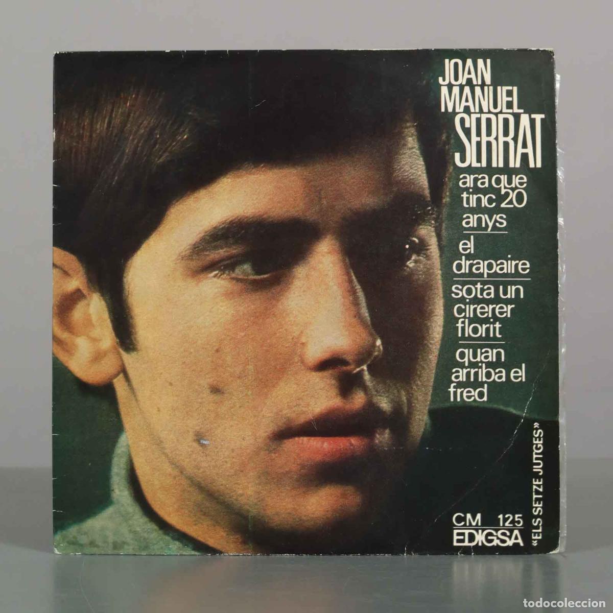 Discos de vinilo: EP. Ara que tinc 20 anys - Joan Manuel Serrat