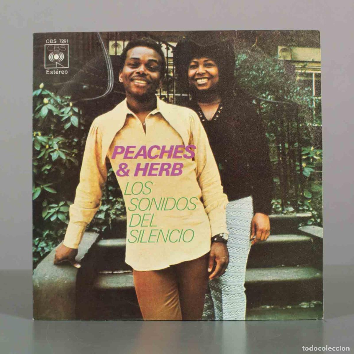 Discos de vinilo: SINGLE. The Sound Of Silence - Peaches and Herb