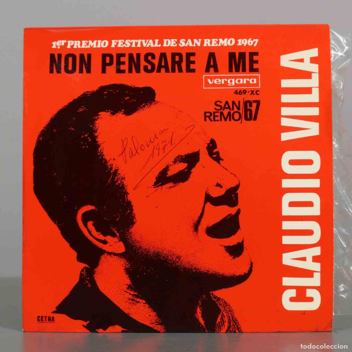 Discos de vinilo: SINGLE. Non Pensare A Me - Claudio Villa