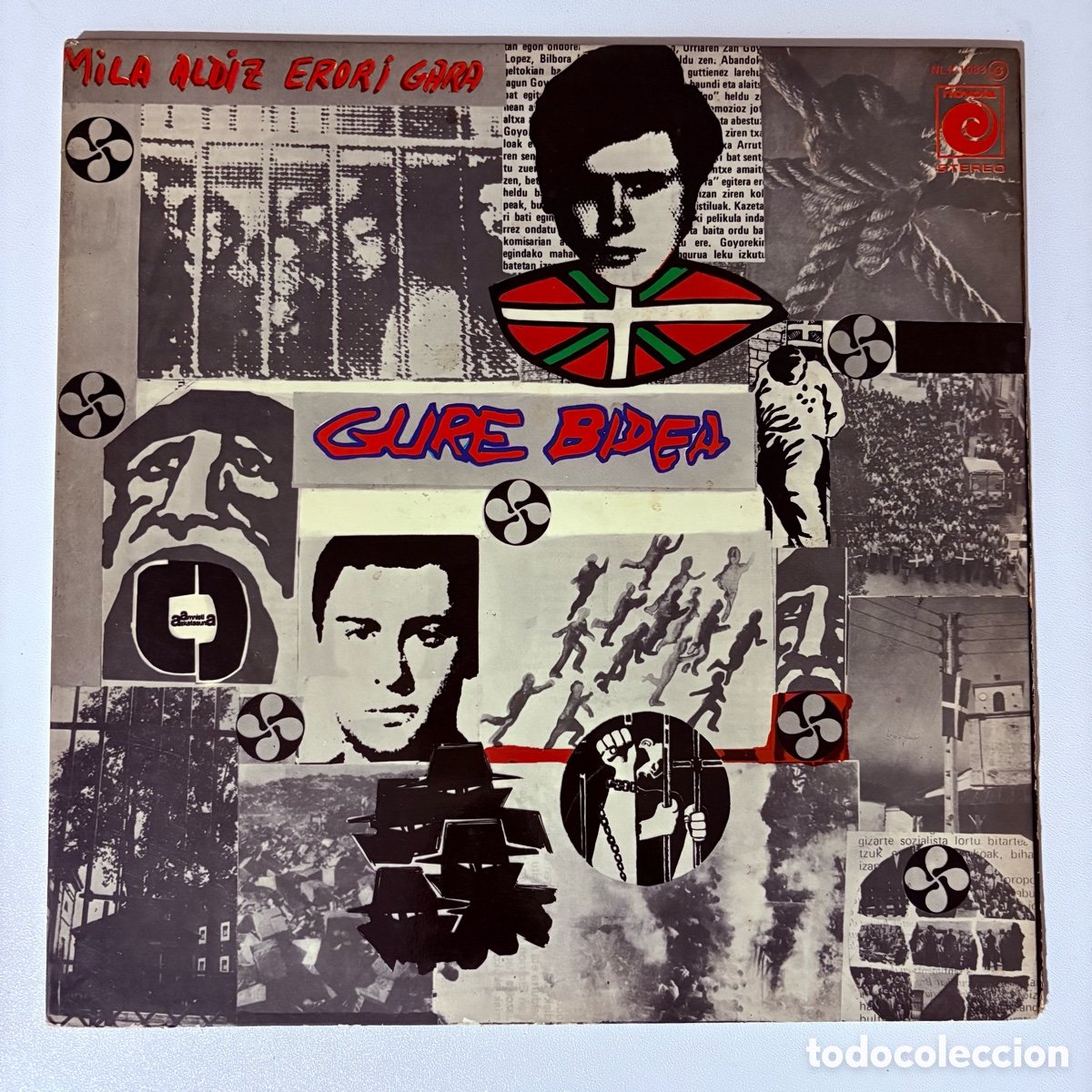Discos de vinilo: LP Gure Bidea &ndash; Mila Aldiz Erori Gara DE 1977