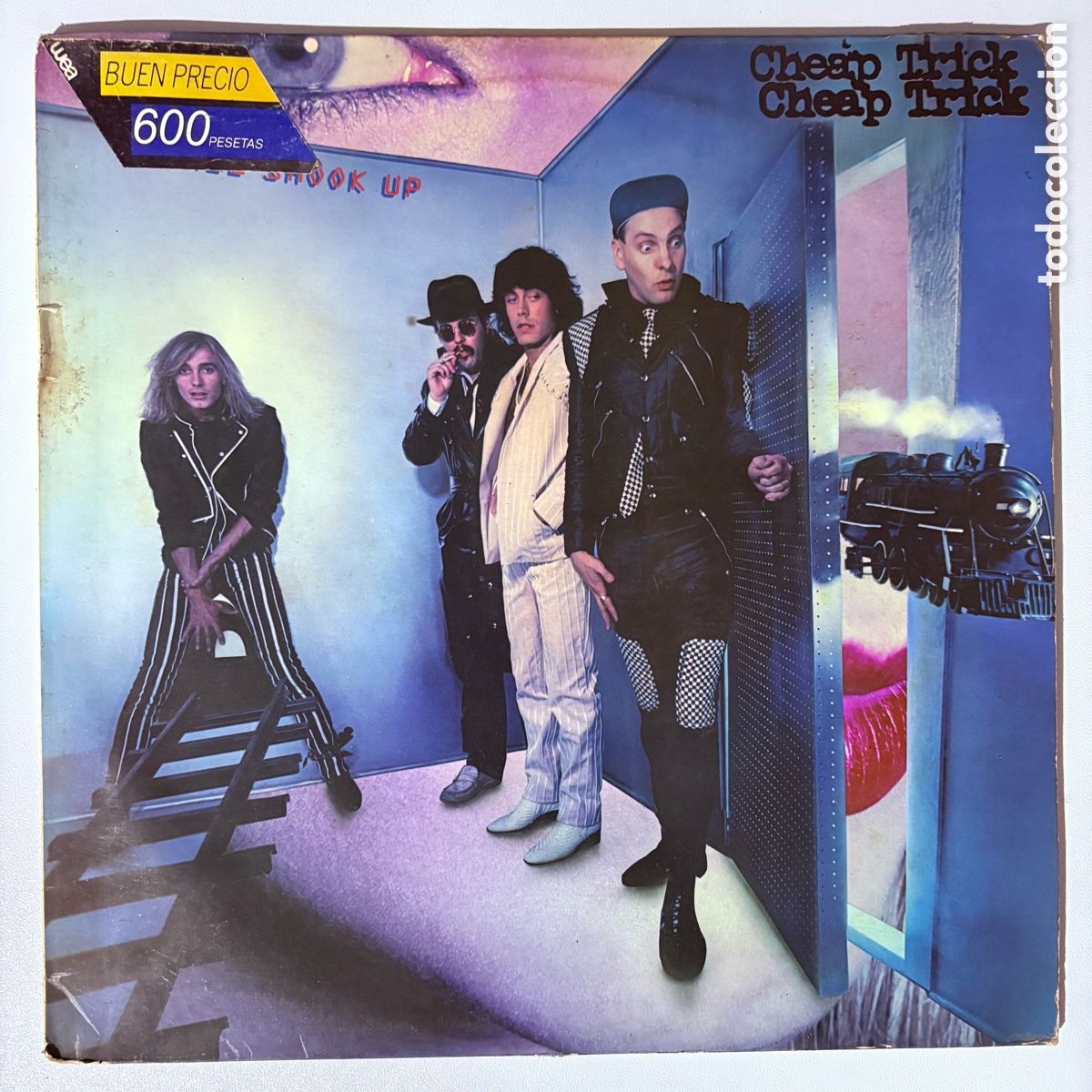 Discos de vinilo: lp Cheap Trick &ndash; All Shook Up edicion espa&ntilde;ola de 1980