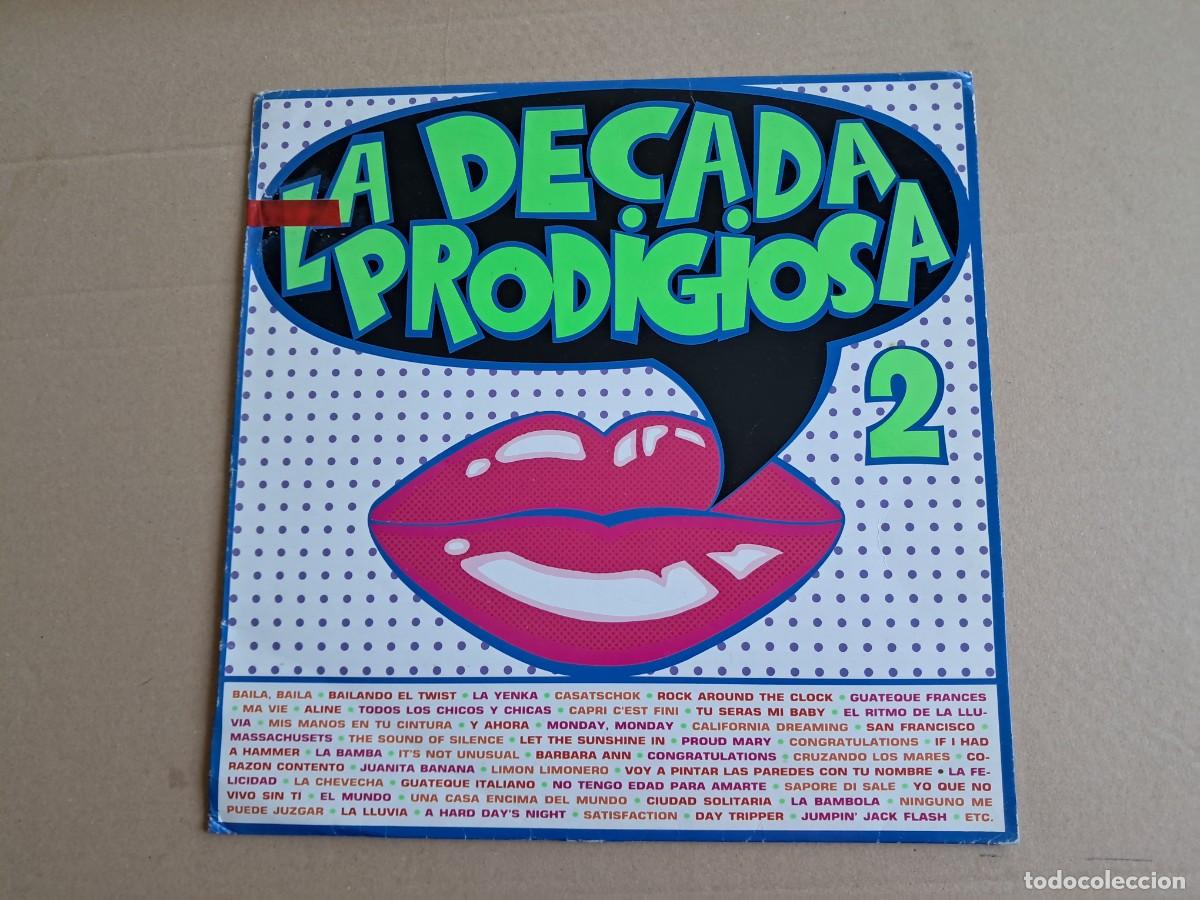 Discos de vinilo: LA DECADA PRODIGIOSA - LA DECADA PRODIGIOSA 2 LP 1986 - Foto 1