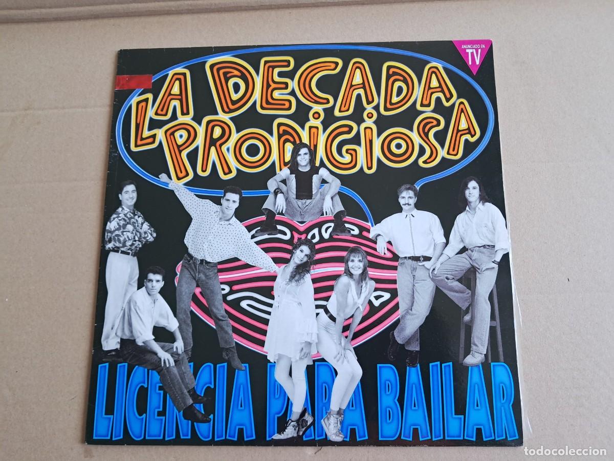 Discos de vinilo: LA DECADA PRODIGIOSA - LICENCIA PARA BAILAR LP 1991