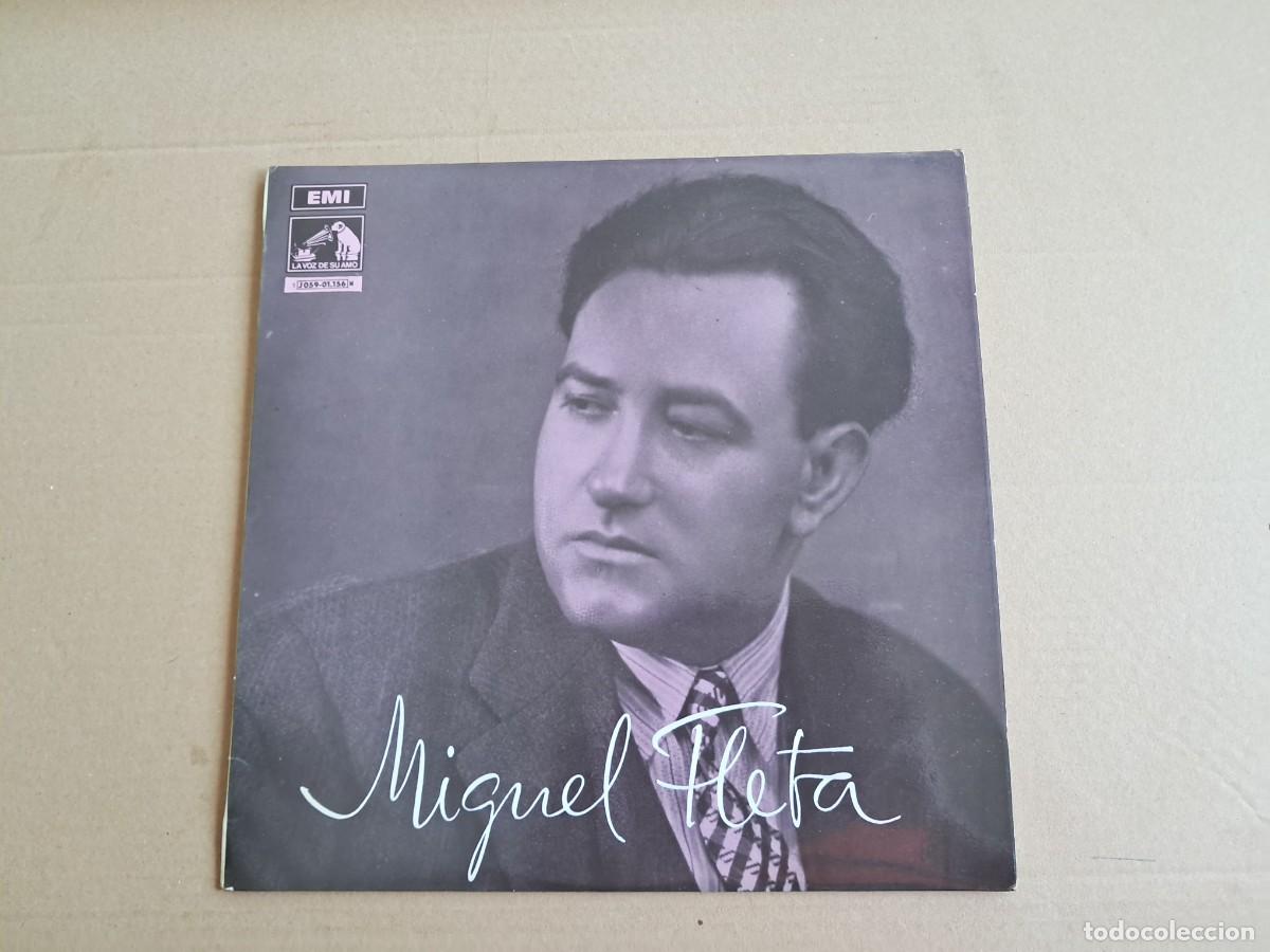 Discos de vinilo: MIGUEL FLETA - MIGUEL FLETA LP 1958