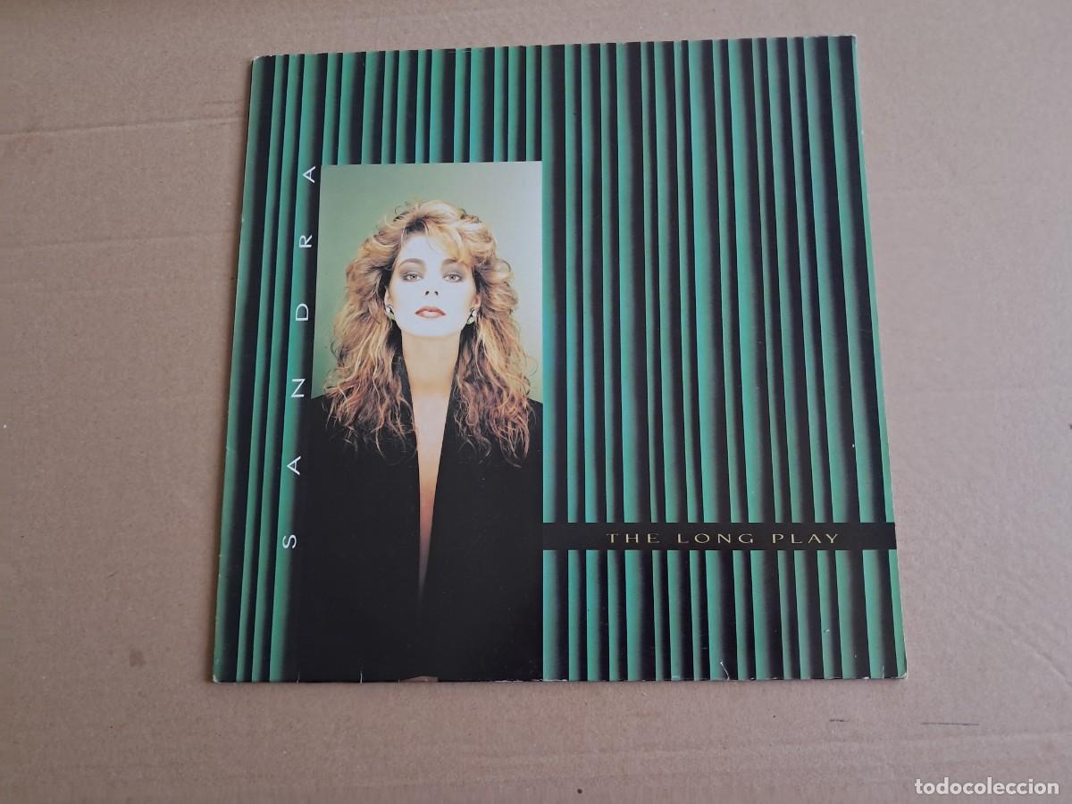 Discos de vinilo: SANDRA - THE LONG PLAY LP 1985 EDICION ESPA&Ntilde;OLA