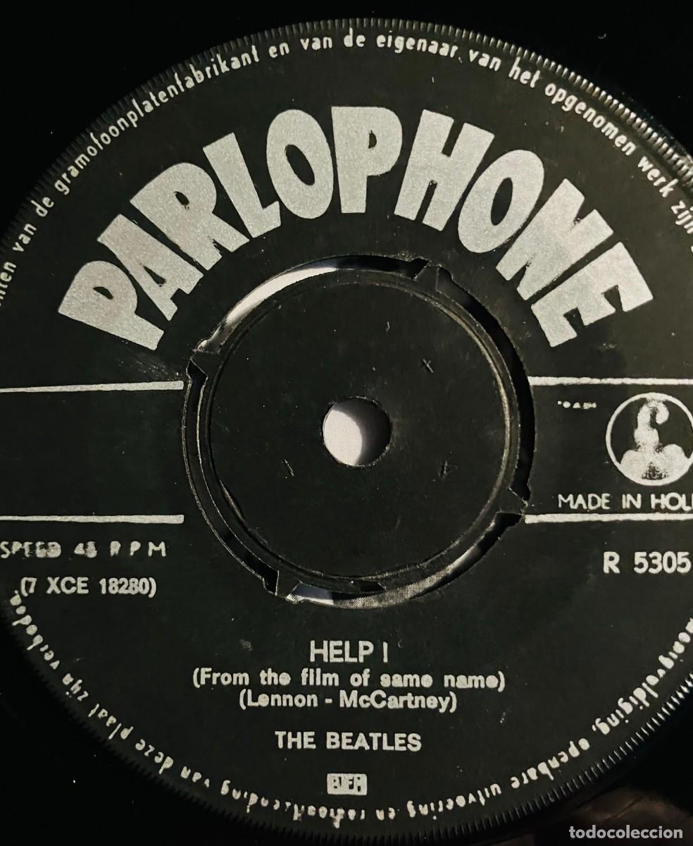 Discos de vinilo: the beatles - help, single 7&rdquo; edic 1965 mono NL - Foto 2