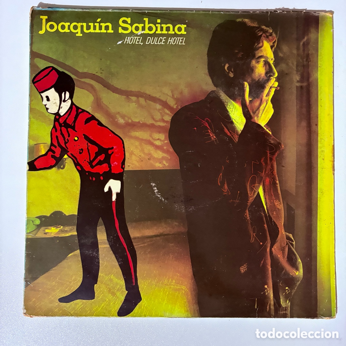 Discos de vinilo: maxi 12'' Joaqu&iacute;n Sabina &ndash; Hotel, Dulce Hotel edicion espa&ntilde;ola de 1987