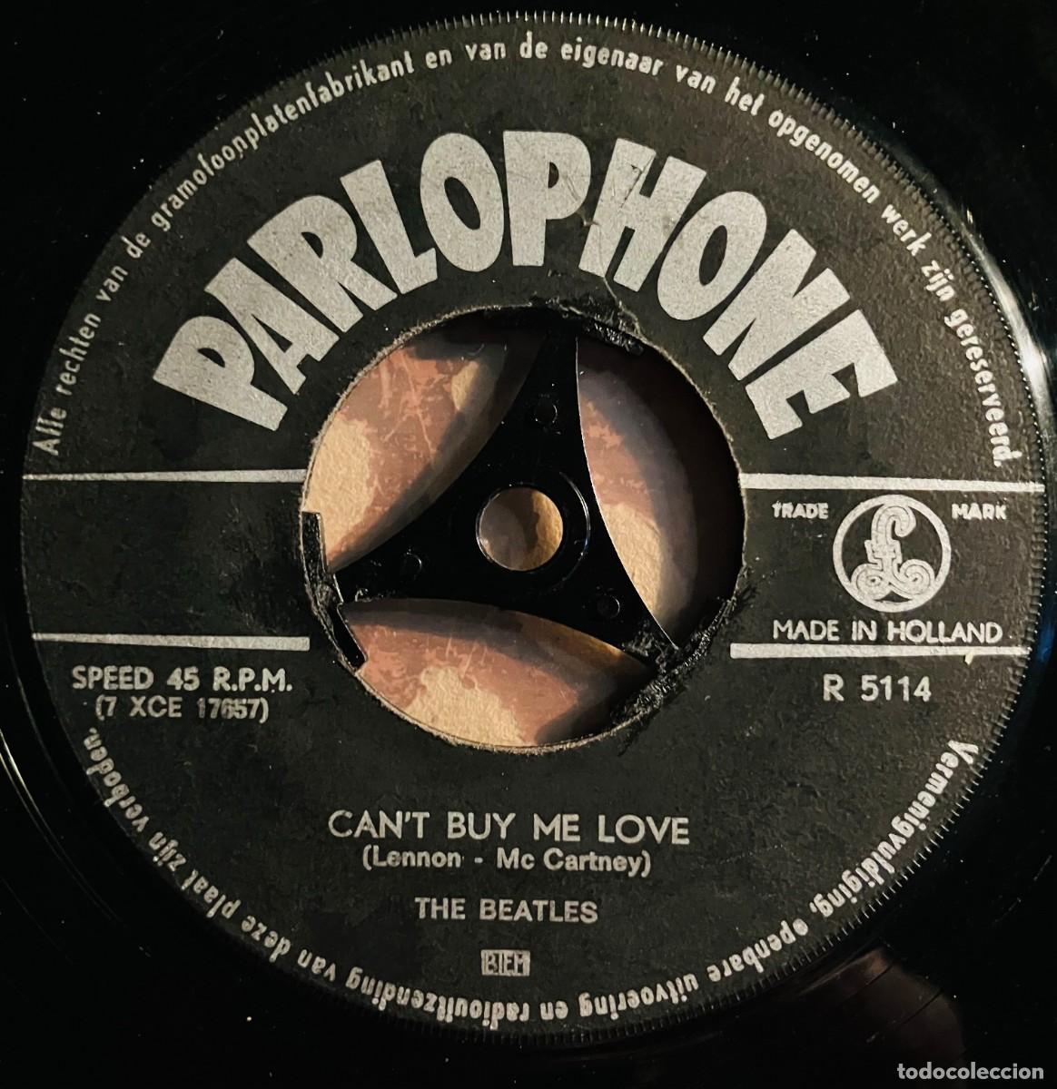Discos de vinilo: beatles - can&acute;t buy me love, single 7&rdquo; 1964 mono NL