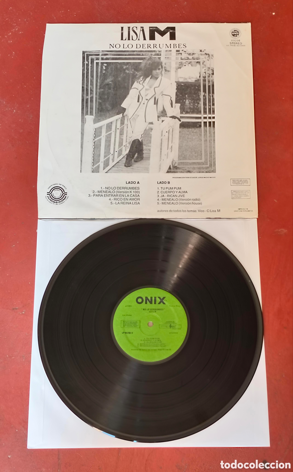 Discos de vinilo: Lisa M - No lo Derrumbes - - Foto 2
