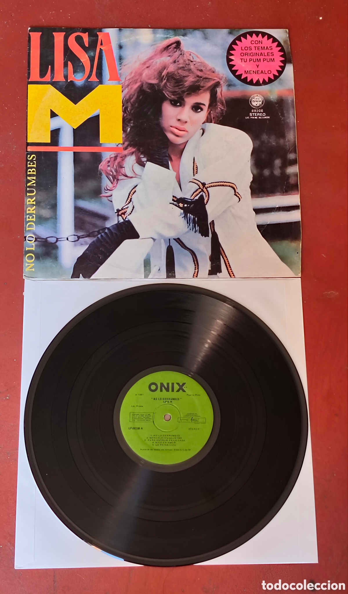 Discos de vinilo: Lisa M - No lo Derrumbes -