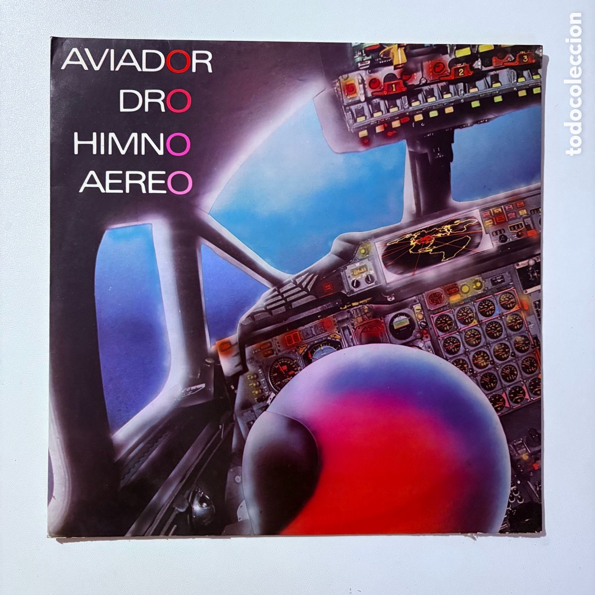 Discos de vinilo: maxi 12'' Aviador Dro &ndash; Himno A&eacute;reo de 1985