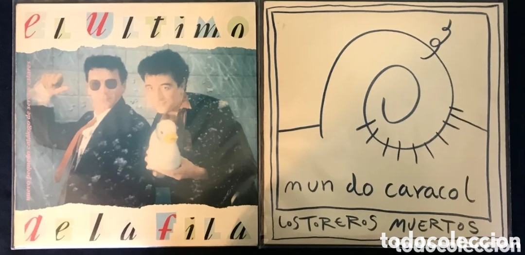 Disques de vinyle: LOTE POP ROCK ESPA&Ntilde;OL Vinyl LP EL &Uacute;LTIMO DE LA FILA + LOS TOREROS MUERTOS