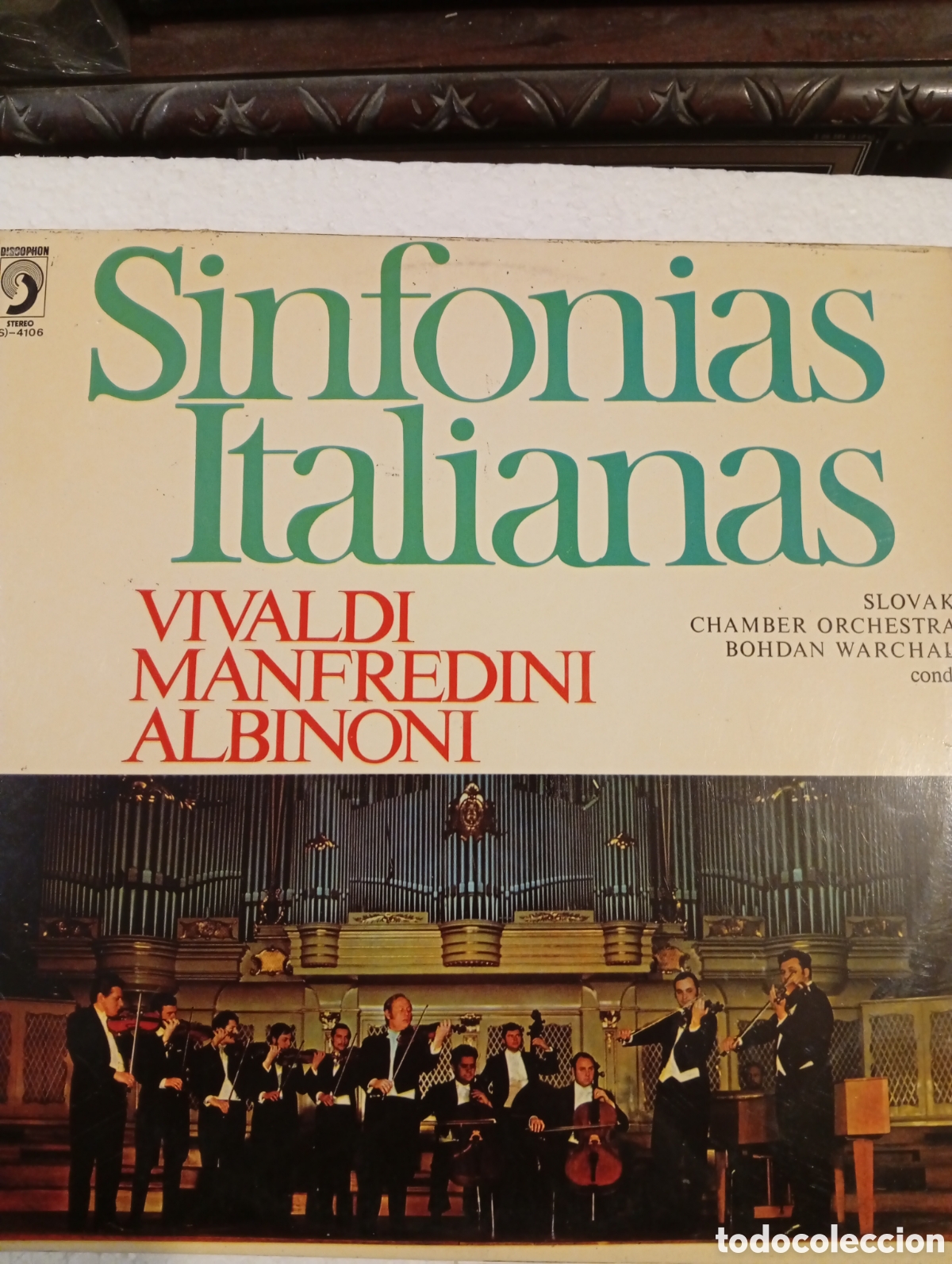 Discos de vinilo: 1 LP SINFON&Iacute;AS ITALIANAS ALBINONI VIVALDI MANFREDINI