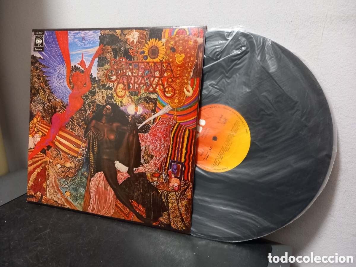 Discos de vinilo: ANTIGUO LP SANTANA ABRAXAS ORIGINAL CON POSTER