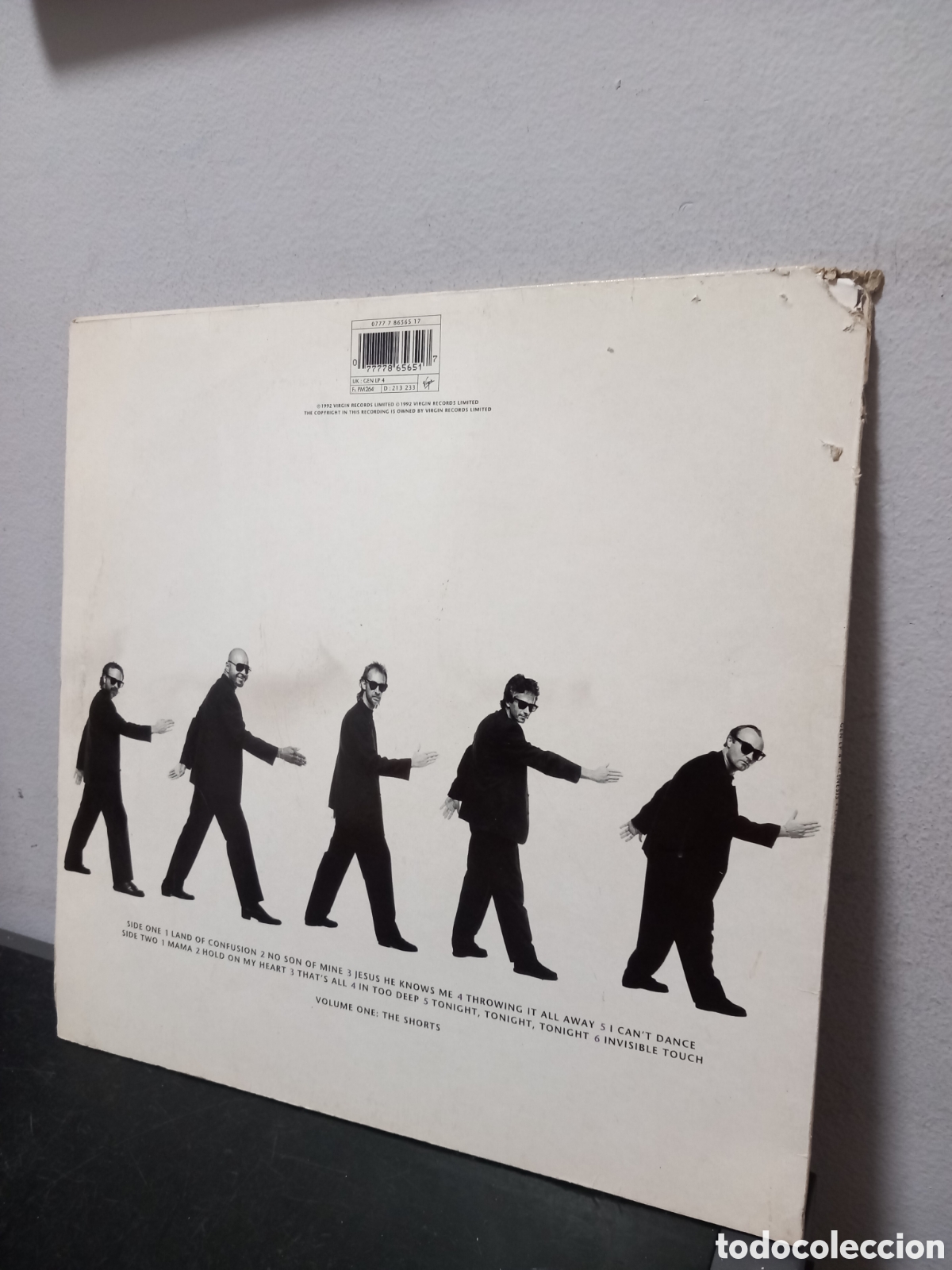 Discos de vinilo: ANTIGUO LP GENESIS LIVE ORIGINAL - Foto 2