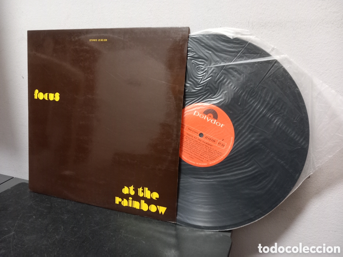 Disques de vinyle: ANTIGUO LP FOCUS AND THE RAINBOW ORIGINAL