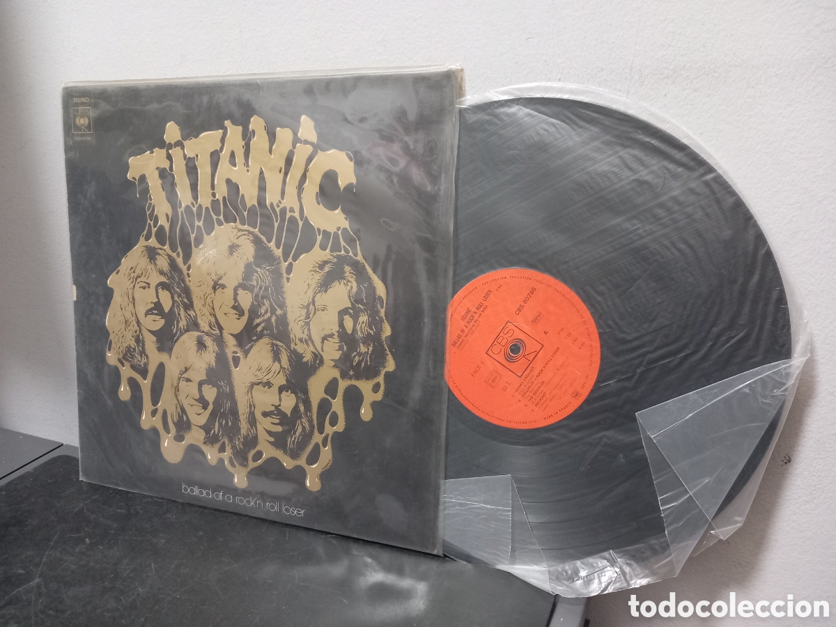 Disques de vinyle: ANTIGUO LP TITANIC ORIGINAL