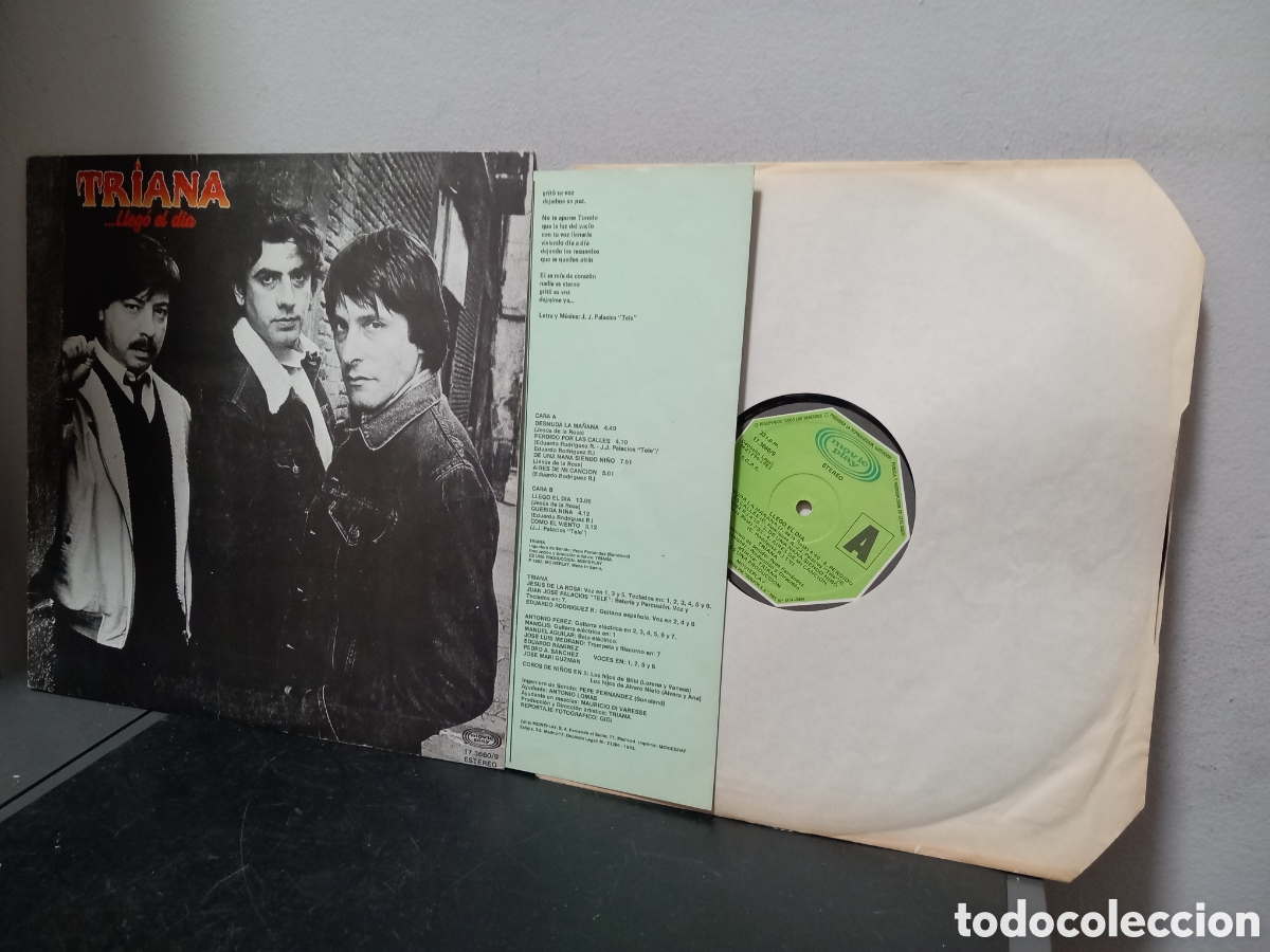 Discos de vinilo: ANTIGUO LP TRIANA LLEGO EL DIA ORIGINAL