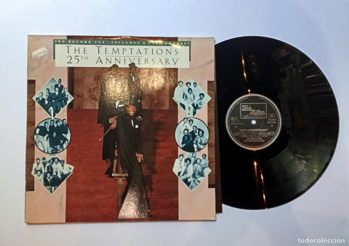 Discos de vinilo: The Temptations. 25th anniversary. LP doble - Foto 1