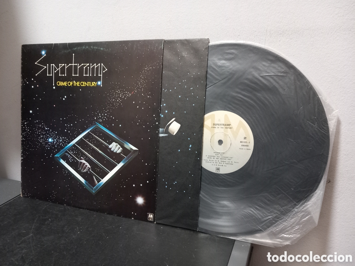 Discos de vinilo: ANTIGUO LP SUPERTRAMP CRIME OF THE CENTURY ORIGINAL