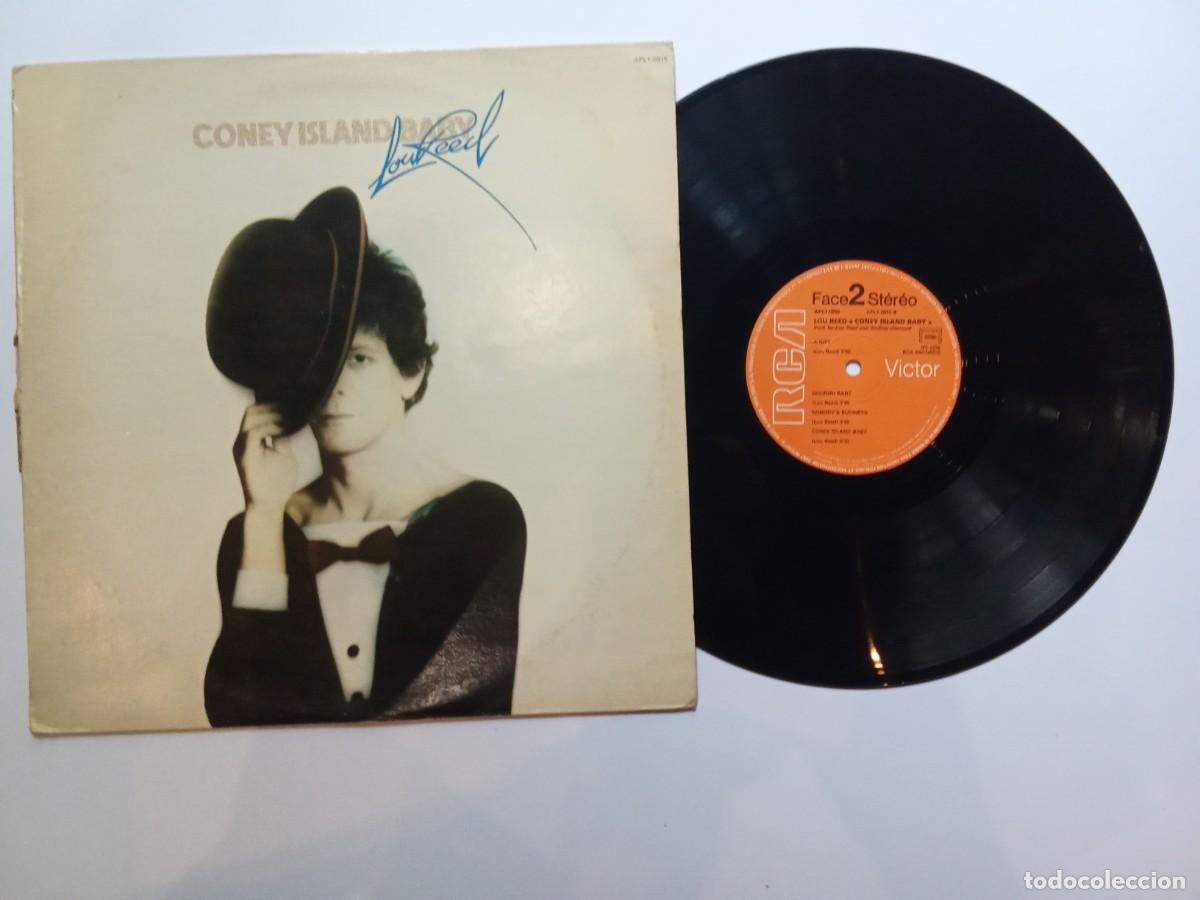 Discos de vinilo: Lou Reed. Coney Island Baby