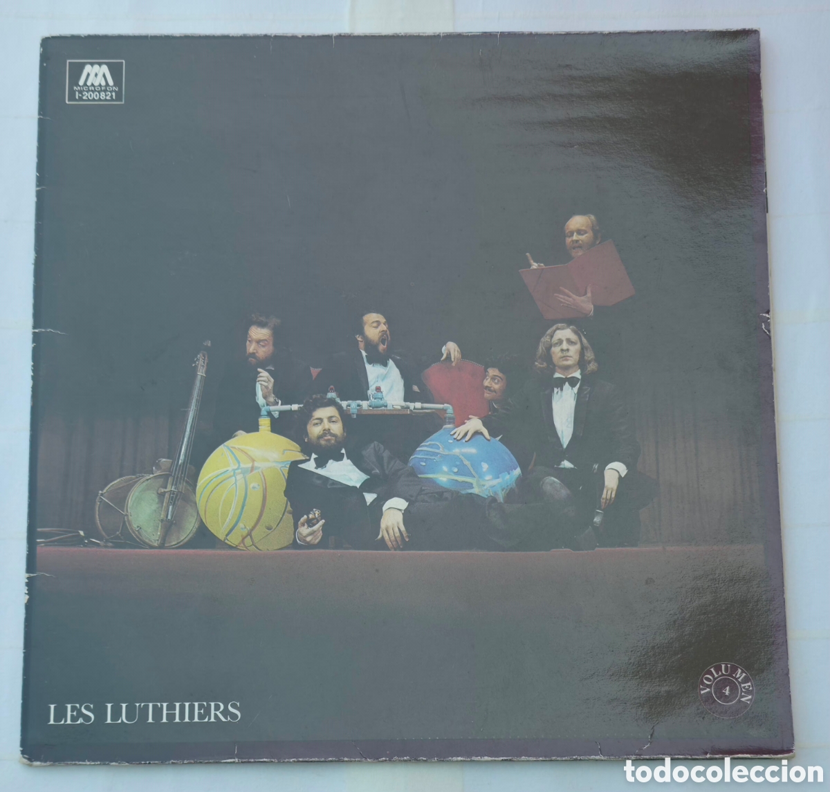 Discos de vinilo: LP Les Luthiers - Volumen 4 (Edici&oacute;n Original Espa&ntilde;a 1976) Carpeta Desplegable Gatefold - Ariola / M
