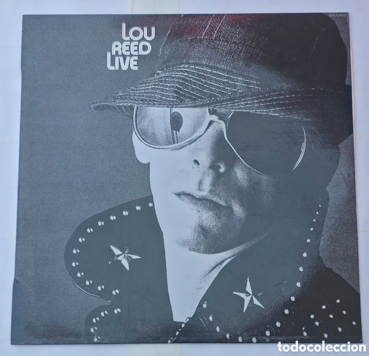 Discos de vinilo: LP Lou Reed - Lou Reed Live (Edici&oacute;n Original Espa&ntilde;a 1975) RCA Victor APL1-0959 - S.G.A.E.