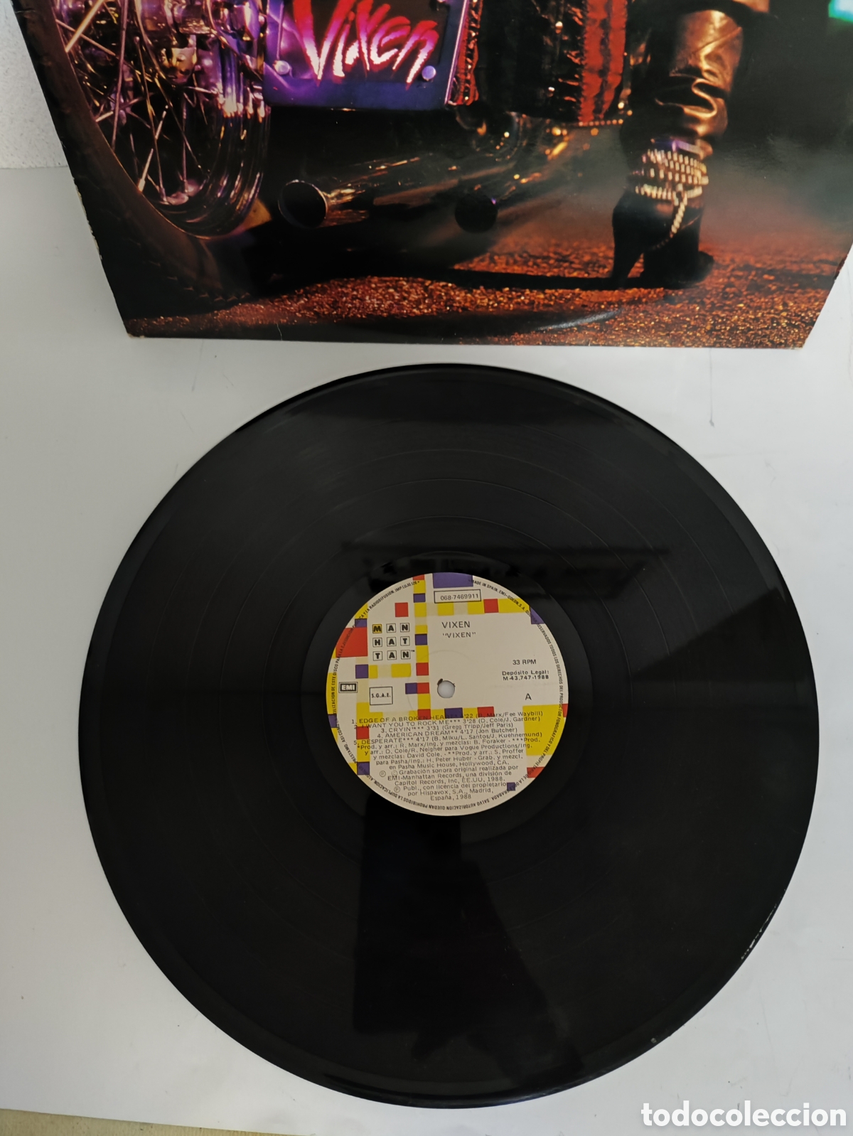 Discos de vinilo: Vinilo Vixen Hard Rock - Foto 2