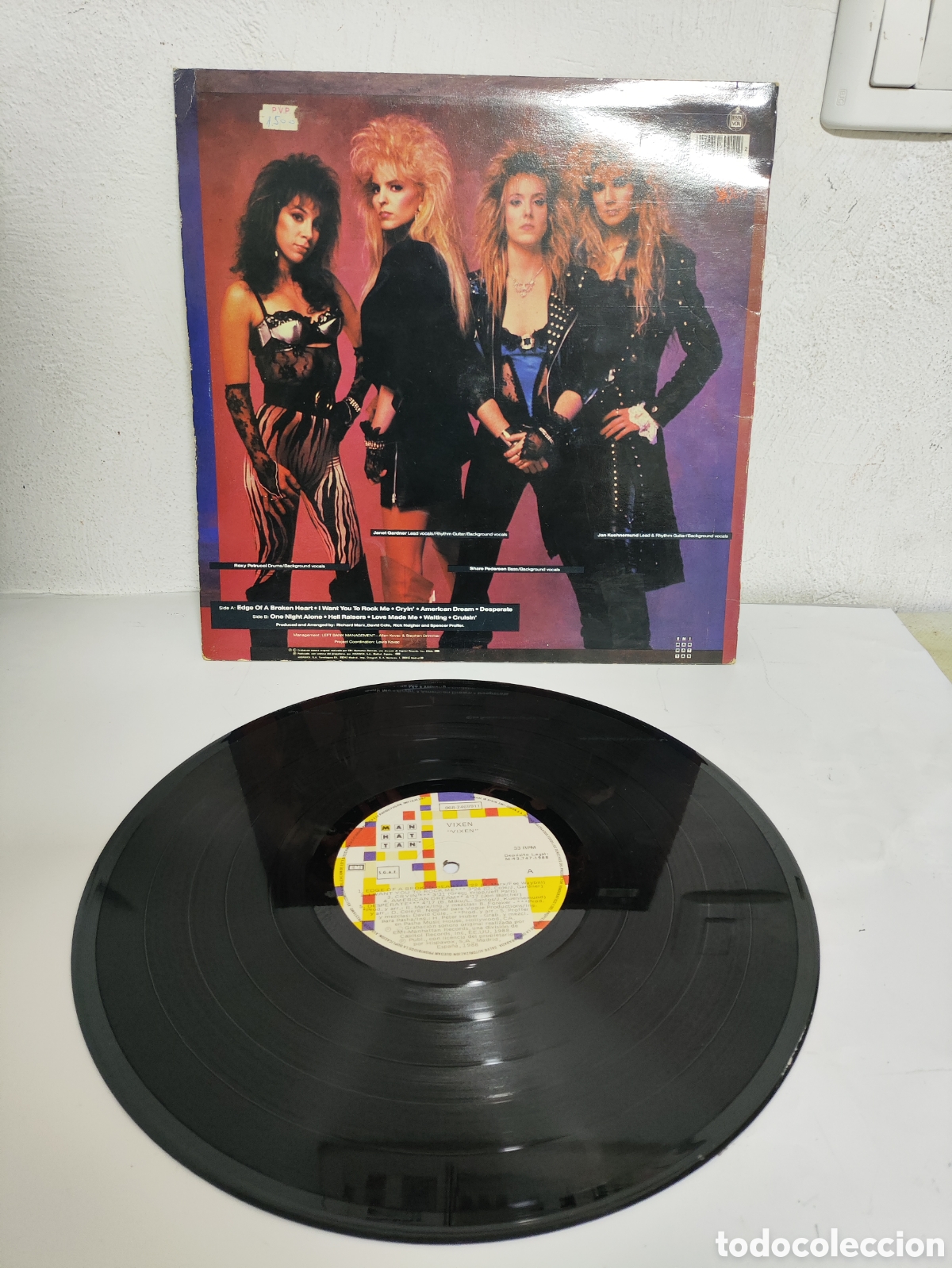 Discos de vinilo: Vinilo Vixen Hard Rock - Foto 3