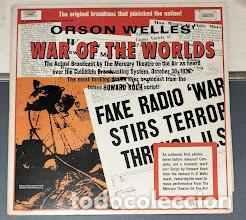 Discos de vinilo: Orson Welles - War Of The Worlds - 2LP Charisma ref. DCS 10. Ed. UK 1973.