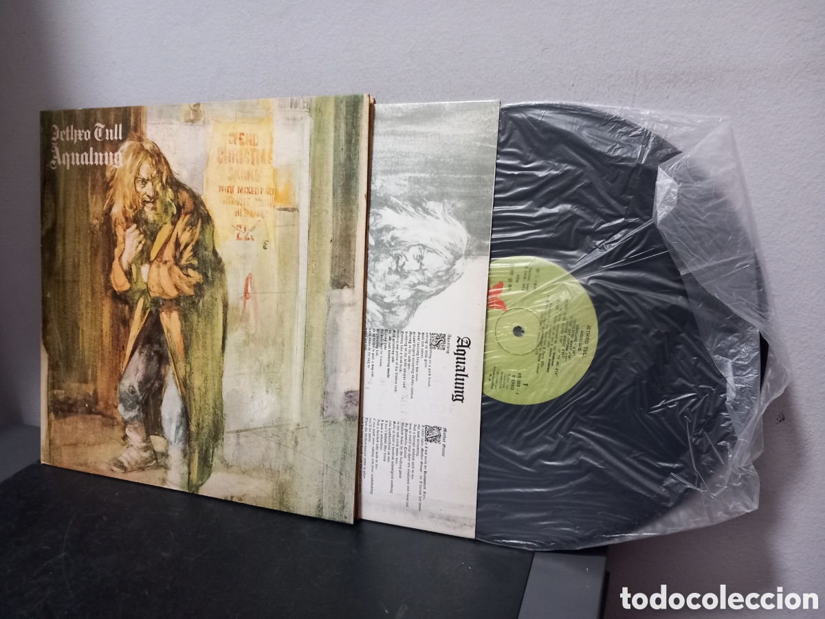 Discos de vinilo: ANTIGUO LP JETHRO TULL AQUALUNG ORIGINAL