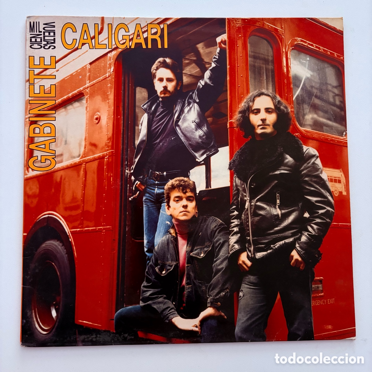 Discos de vinilo: lp Gabinete Caligari &ndash; Cien Mil Vueltas de 1991