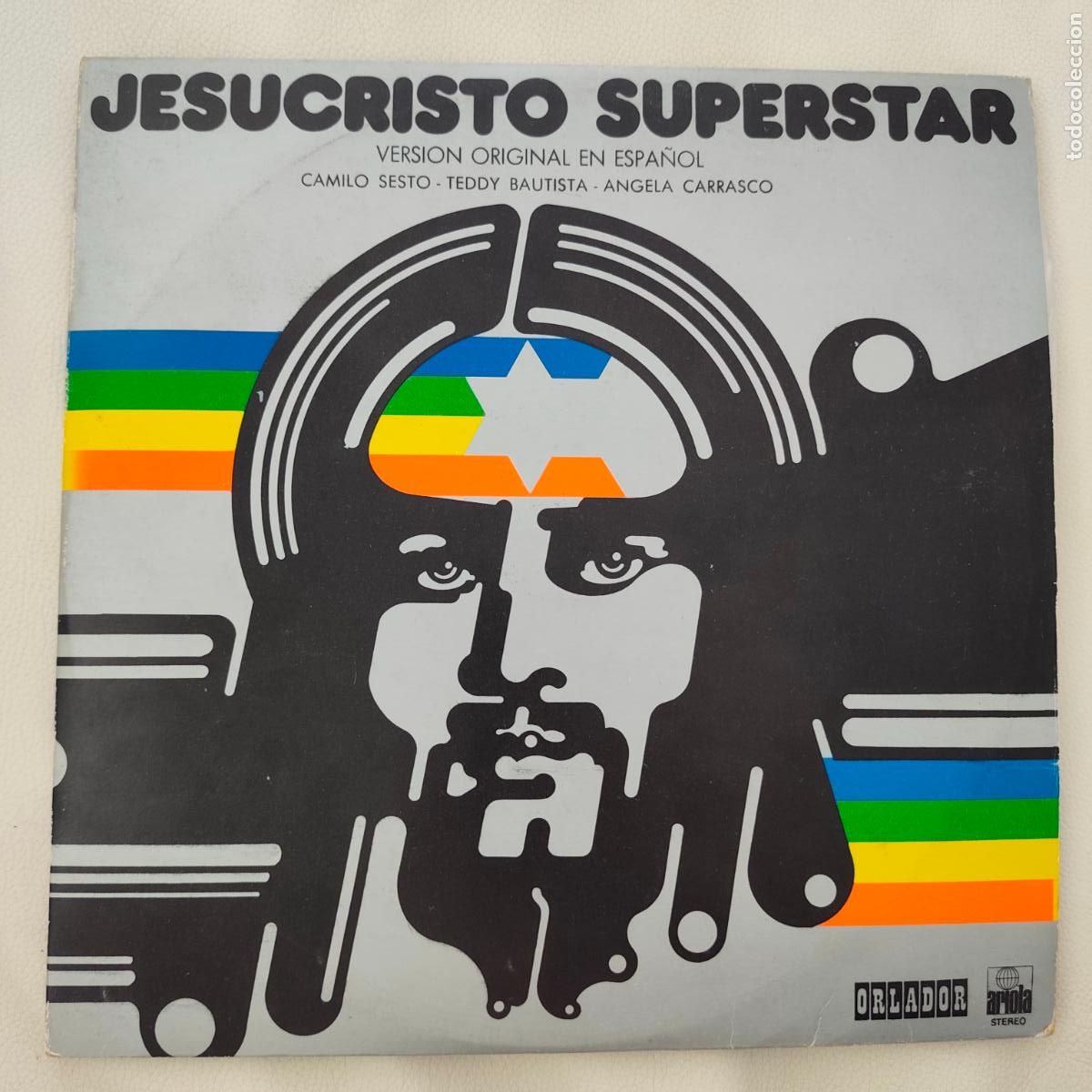 Vinyl-Schallplatten: JESUCRISTO SUPERSTAR-VERSION ORIGINAL EN ESPA&Ntilde;OL-DOBLE LP-CAMILO SESTO, TEDDY BAUTISTA,