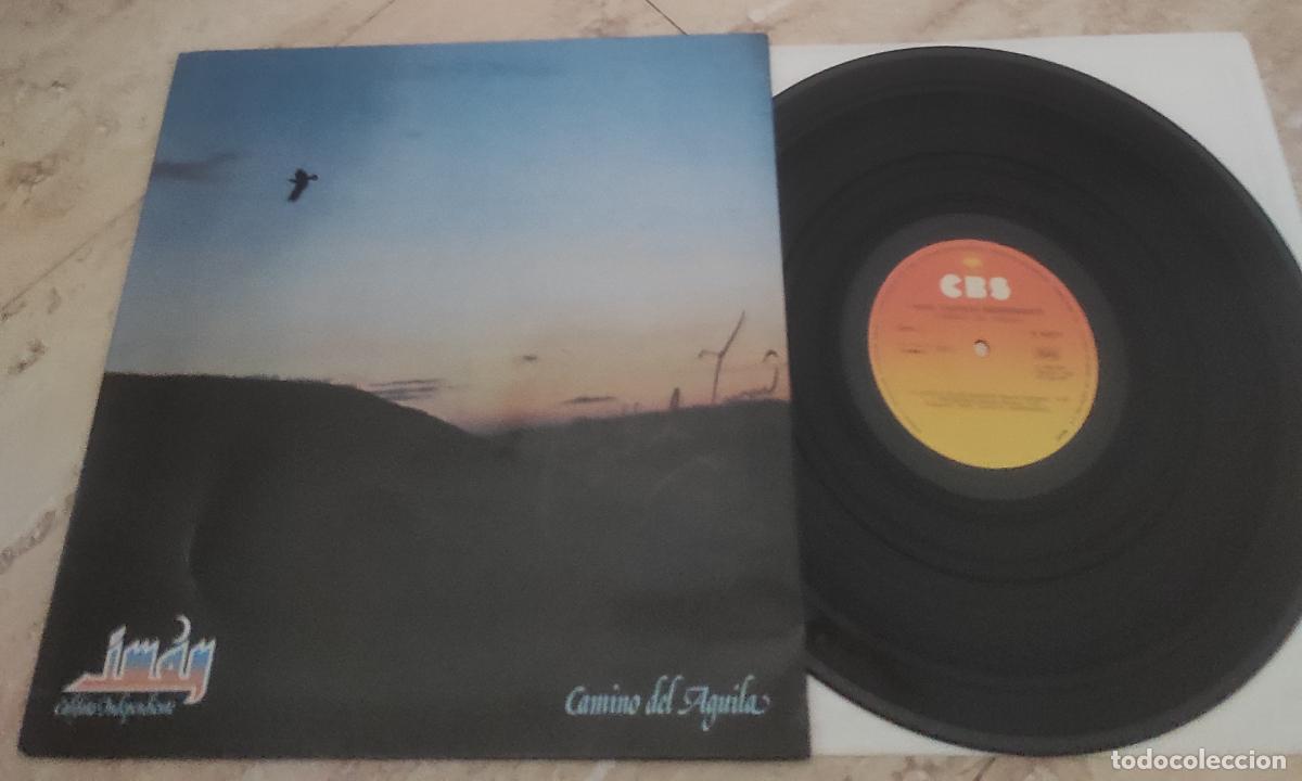Discos de vinilo: IMAN&ndash;Camino Del &Aacute;guila-LP-ORIGINAL-1&ordf; EDICION-1980-EXCELENTE- FIRMADO POR MANUEL IMAN-