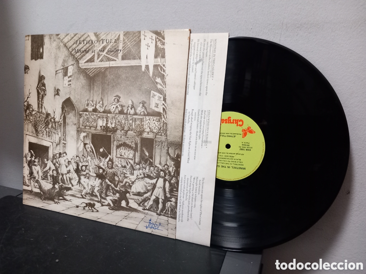 Discos de vinil: ANTIGUO LP JETHRO TULL MINSTREL IN THE GALLERY ORIGINAL