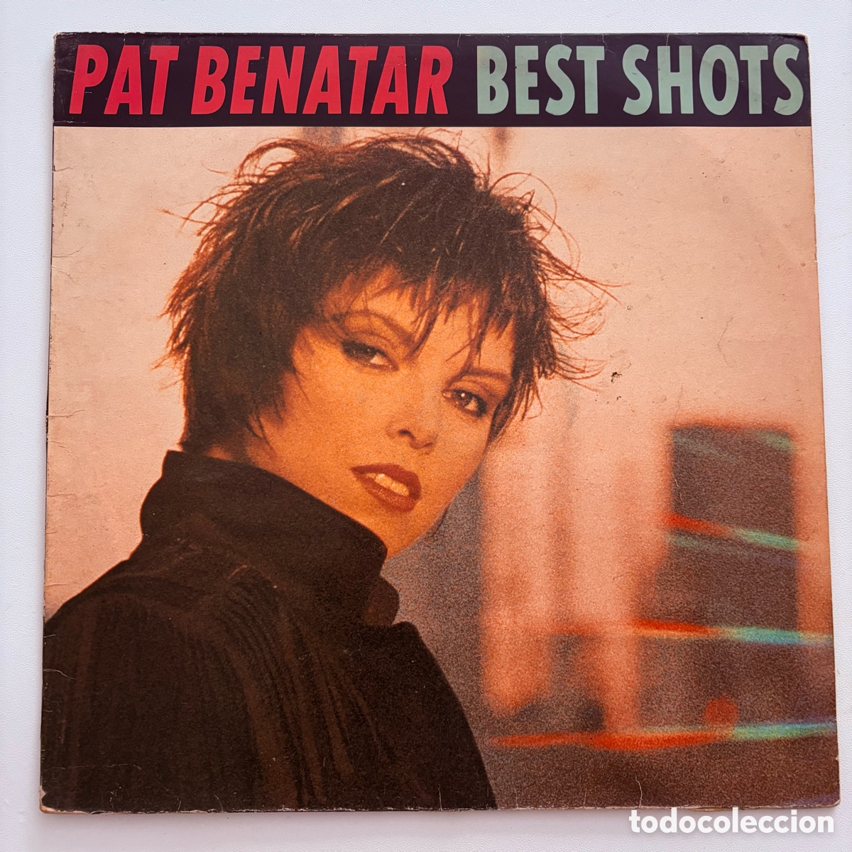 Discos de vinilo: lp Pat Benatar &ndash; Best Shots edicion espa&ntilde;ola de 1987