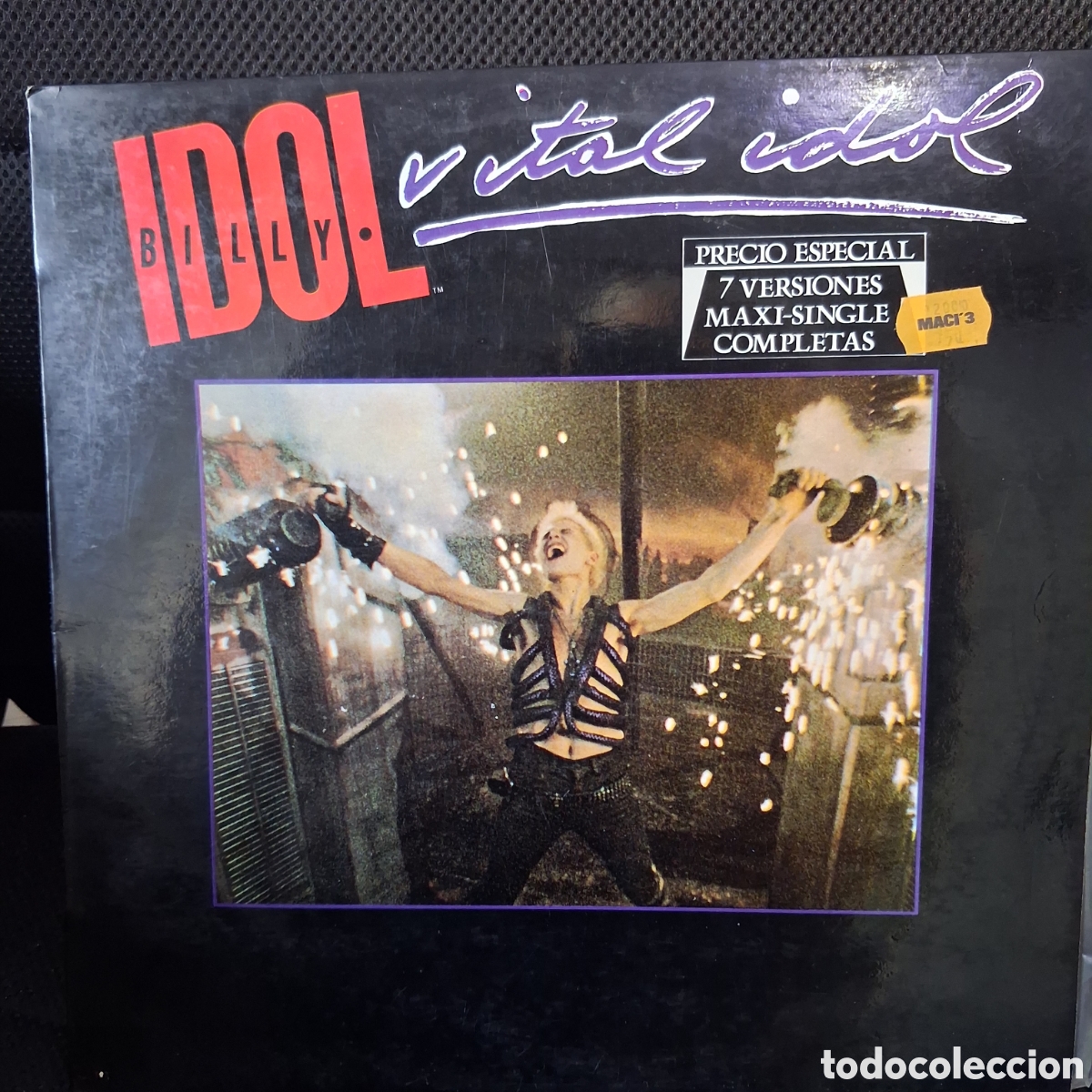 Discos de vinilo: Billy Idol &ndash;&Iacute;dolo vital