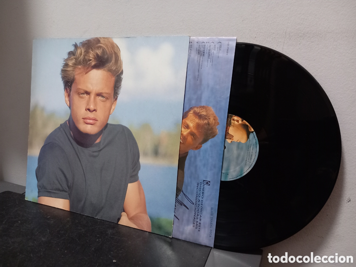 Discos de vinilo: ANTIGUO LP LUIS MIGUEL 20 A&Ntilde;OS ORIGINAL