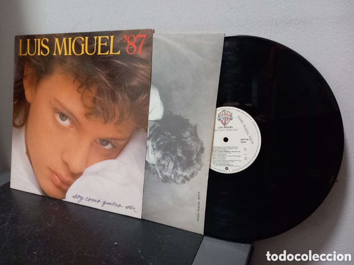 Discos de vinilo: ANTIGUO LP LUIS MIGUEL 87 ORIGINAL