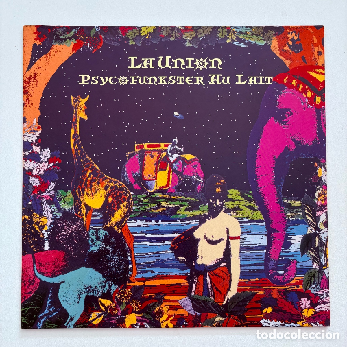 Discos de vinilo: lp La Union Psychofunkster Au Lait edicion espa&ntilde;ola de 1993