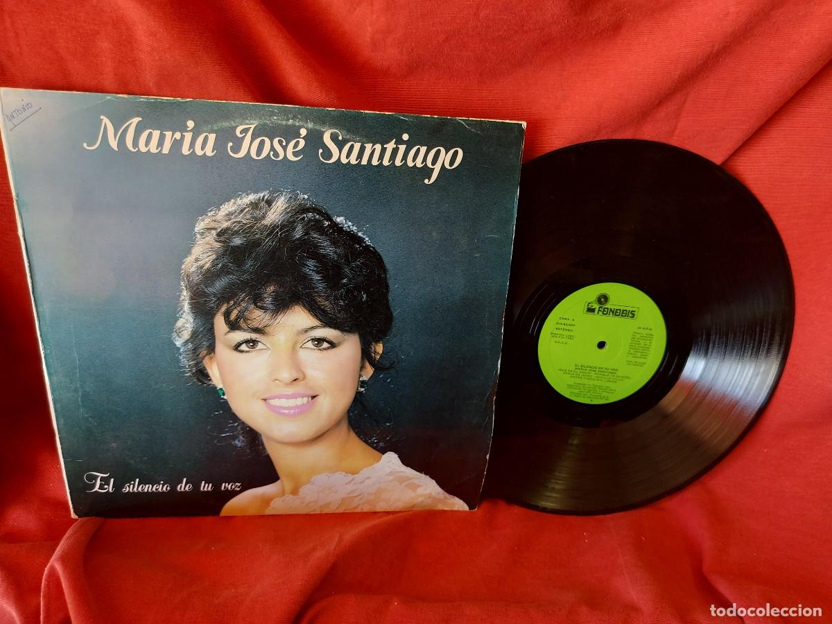 Vinyl-Schallplatten: LP, MAR&Iacute;A JOS&Eacute; SANTIAGO , EL SILENCIO DE TU VOZ 1983 ( PEDIDOS M&Iacute;NIMOS 10 &euro; ) CAJA N.&ordm; 4 - LP