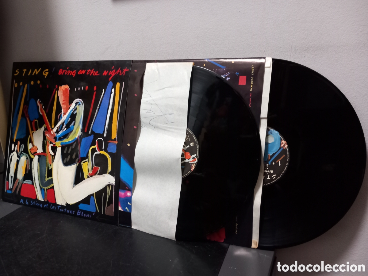 Discos de vinilo: ANTIGUO LP STING BRING ON THE NIGHT ORIGINAL