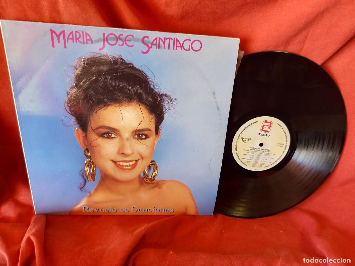 Vinyl-Schallplatten: LP, MAR&Iacute;A JOS&Eacute; SANTIAGO ,REVUELO DE CANCIONES 1988 ( PEDIDOS M&Iacute;NIMOS 10 &euro; ) CAJA N.&ordm; 4 - LP