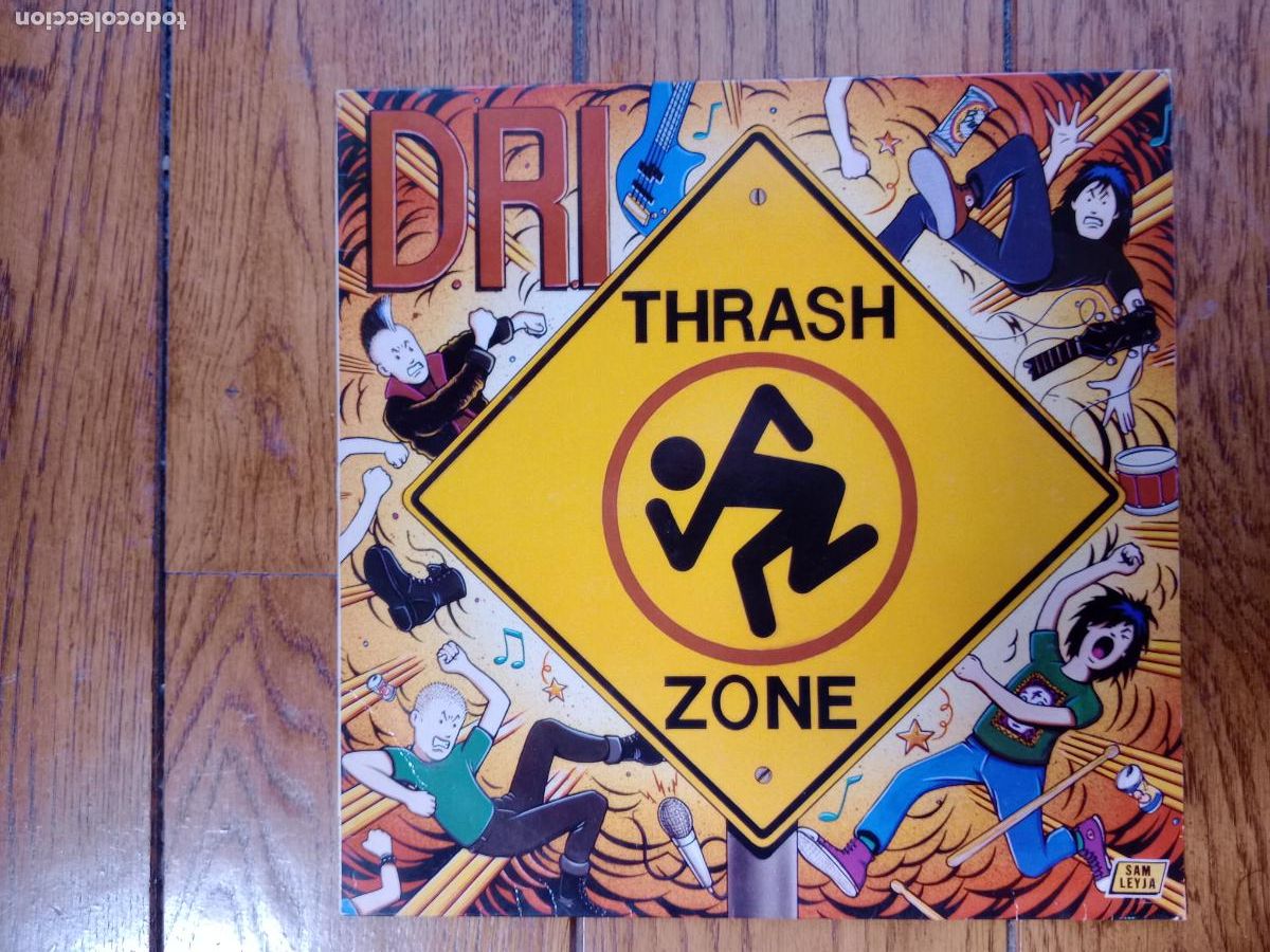 Discos de vinilo: D.R.I. - thrash zone - Foto 1
