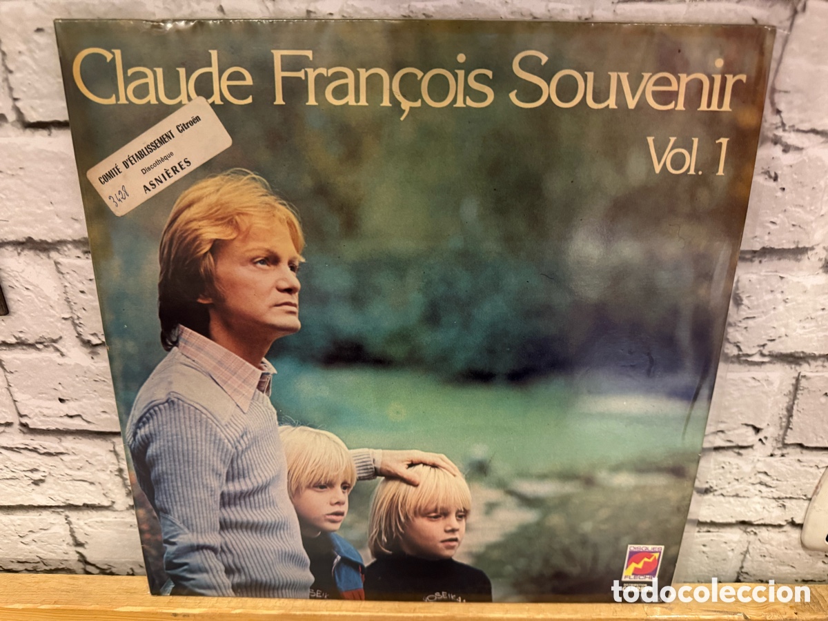 Discos de vinilo: CLAUDE FRANCOIS / SOUVENIR . Lp vinilo gatefould.