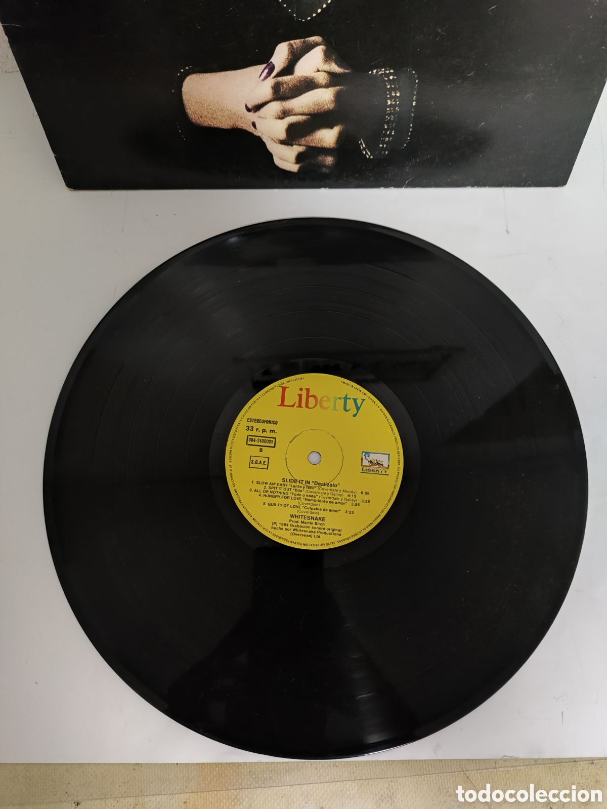 Discos de vinilo: Vinilo Whitesnake - Slide It In - Foto 2